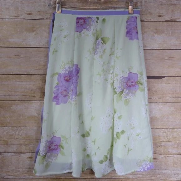 Tailor B. Moss A-Line Lined Skirt - Size 2 - Picture 2 of 3